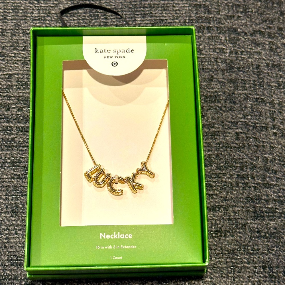 Kate Spade x Target “Lucky” Necklace